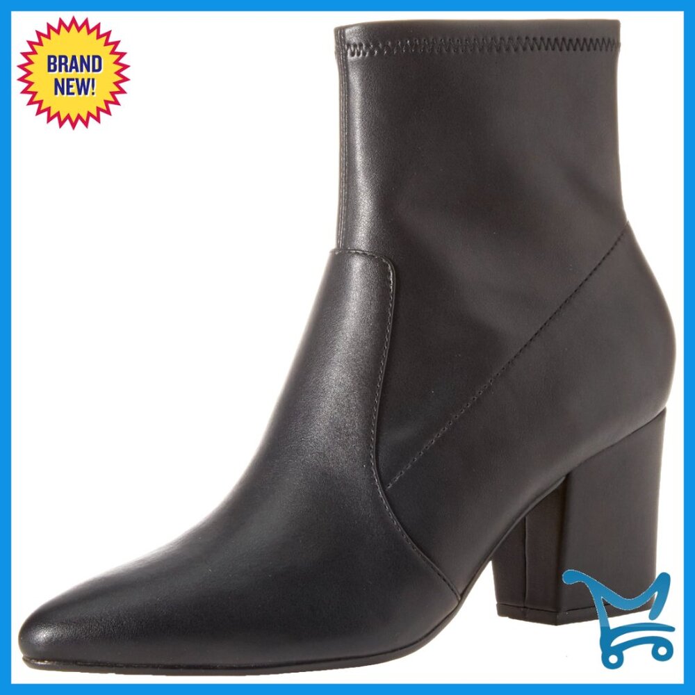 Women's Fitted Stretch Boots With Memory Foam Insole & Block Heel